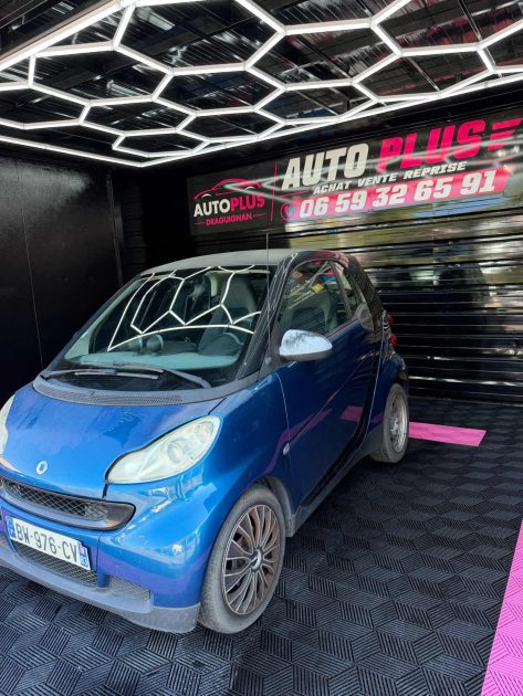 SMART FORTWO PURE 71 MHD – Essence – 2008 – 150 000 km – Échange / Reprise possible