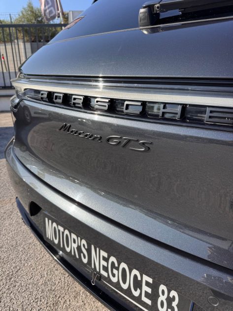 PORSCHE MACAN GTS 3.0 380CV  PACK PERFORMANCE FRANCAISE  PAS DE MALUS 