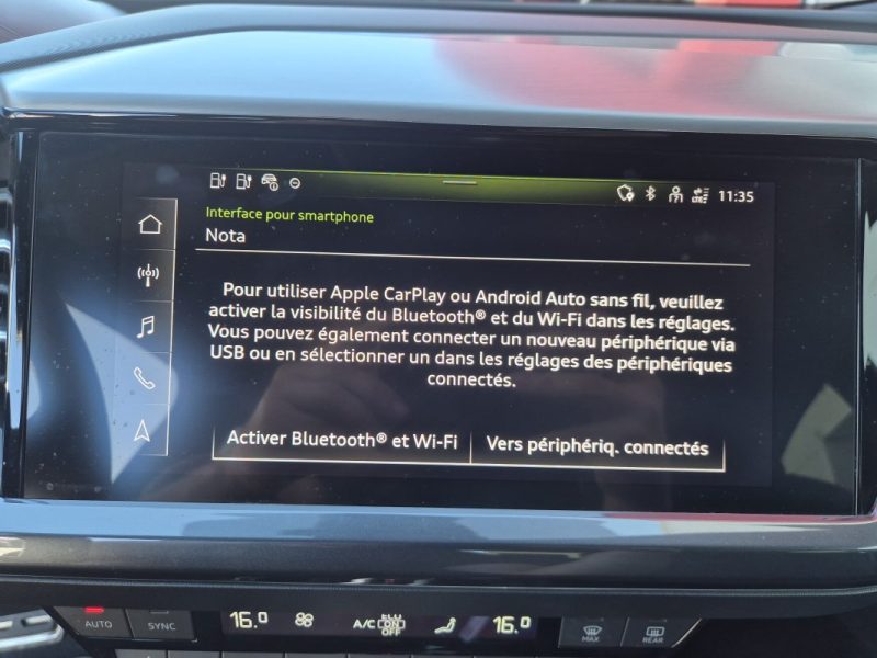 AUDI Q4 SPORTBACK 35 E-TRON 35 E-TRON 170CH DESIGN LUXE 2022