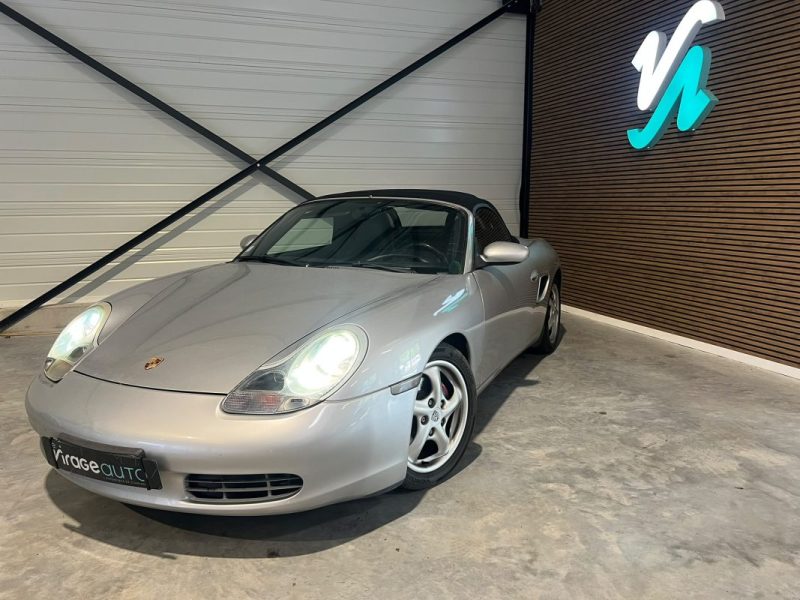 PORSCHE BOXSTER - 2.7 - 220 cv - 2000 - 197 000 Km - Sièges chauffants - Xenon 