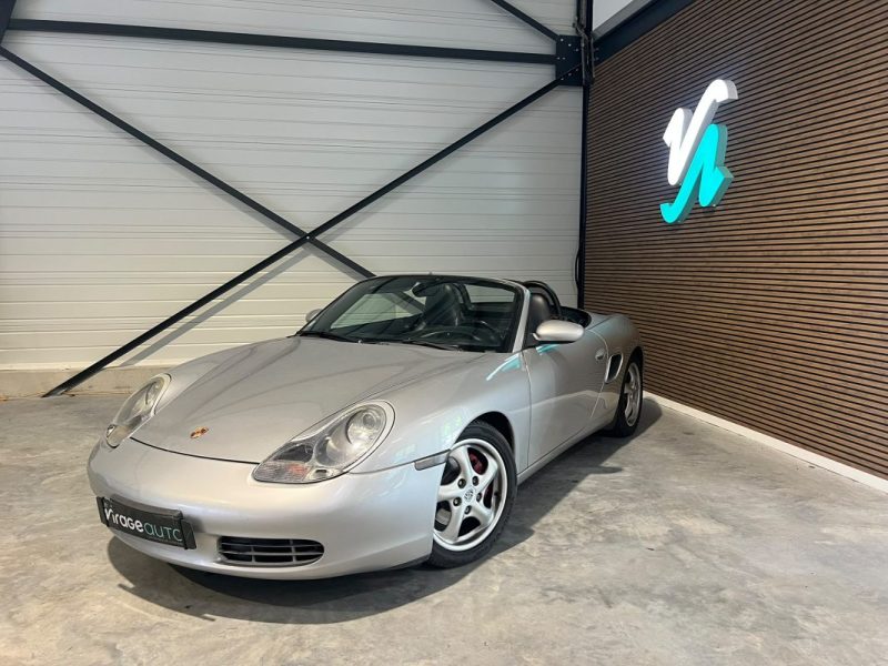 PORSCHE BOXSTER - 2.7 - 220 cv - 2000 - 197 000 Km - Sièges chauffants - Xenon 