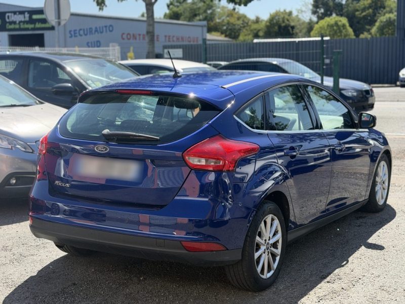 FORD FOCUS 1.5 TDCI 120 cv - Garantie 12 mois -  Titanium - Boite Automatique