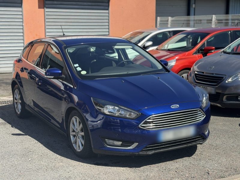 FORD FOCUS 1.5 TDCI 120 cv - Garantie 12 mois -  Titanium - Boite Automatique