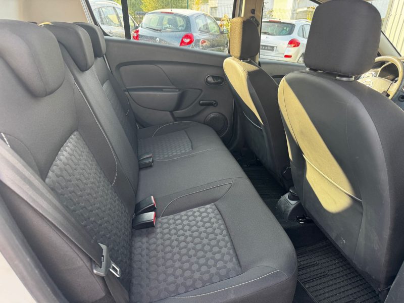 DACIA SANDERO 1.2 75 CH   2013