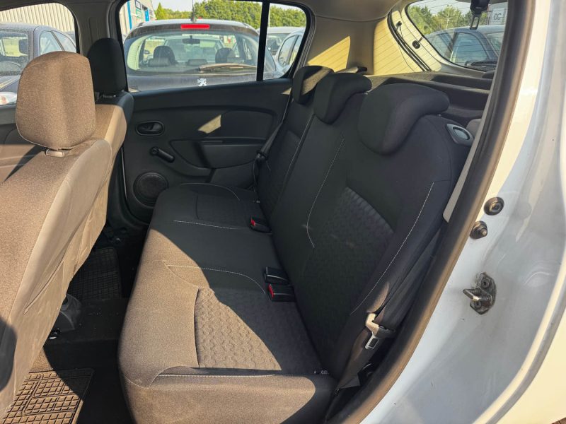 DACIA SANDERO 1.2 75 CH   2013