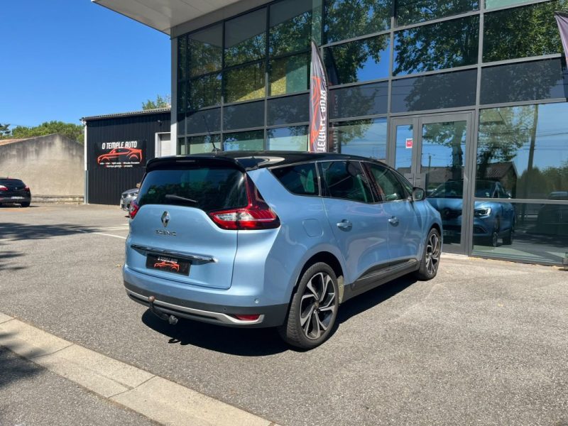 RENAULT GRAND SCÉNIC IV 150 ch Intens 7 PLACES 1.7 Blue dCi Affichage tête haute / Attelage / Caméra