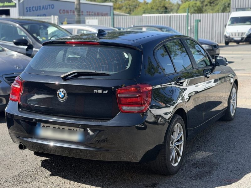B.M.W. SERIE 1 118D 2.0 143 cv - Garantie 12 mois - Pack Sport