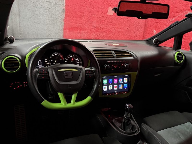 🟢 CarPlay Seat Leon Cupra R 2.0 TFSI 265 cv Ecran Gps Regulateur BLuetooth Netflix Waze