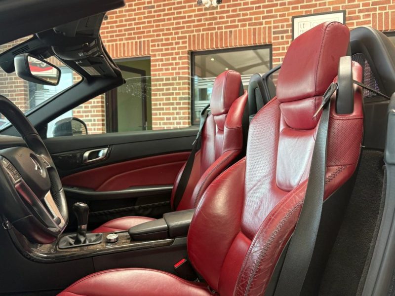 🚗 MERCEDES SLK 200 ⚙️ 🪑 Cuir rouge ♨️ Sièges chauffants