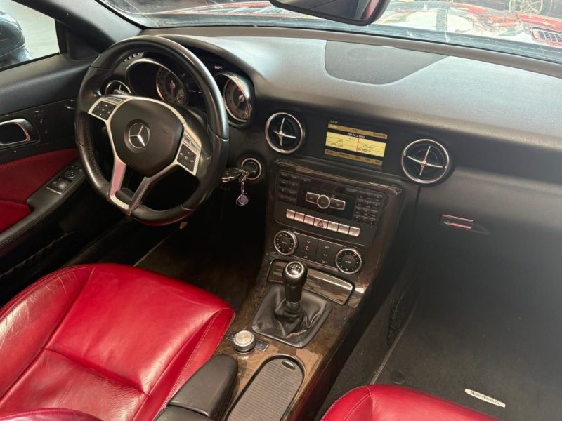 🚗 MERCEDES SLK 200 ⚙️ 🪑 Cuir rouge ♨️ Sièges chauffants