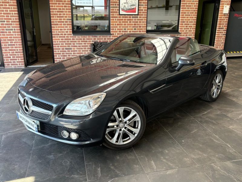 🚗 MERCEDES SLK 200 ⚙️ 🪑 Cuir rouge ♨️ Sièges chauffants