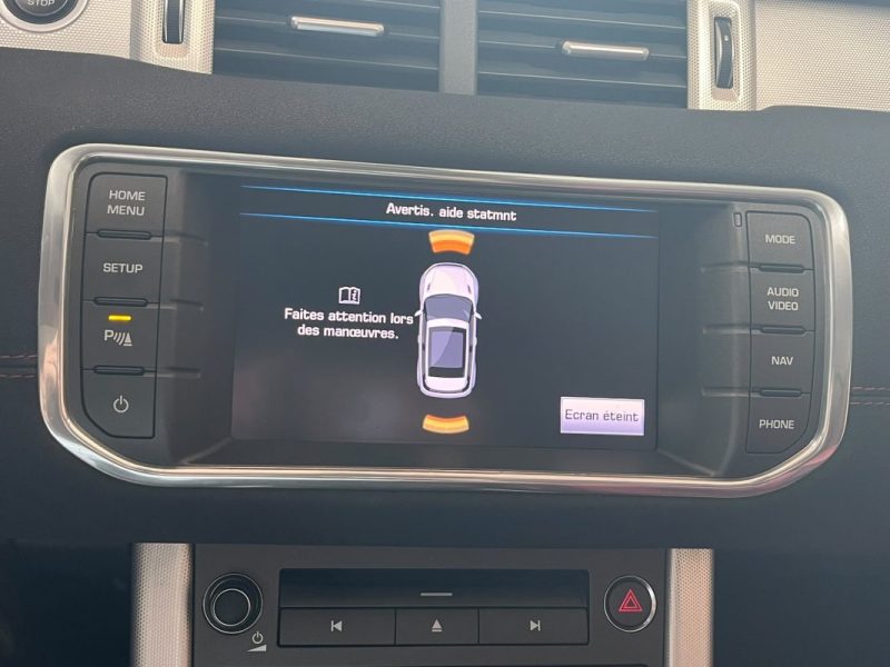 🚗 LAND ROVER RANGE ROVER EVOQUE 2.2 SD4 190ch ⚙️ ☀️ Toit panoramique 🪑 Cuir rouge