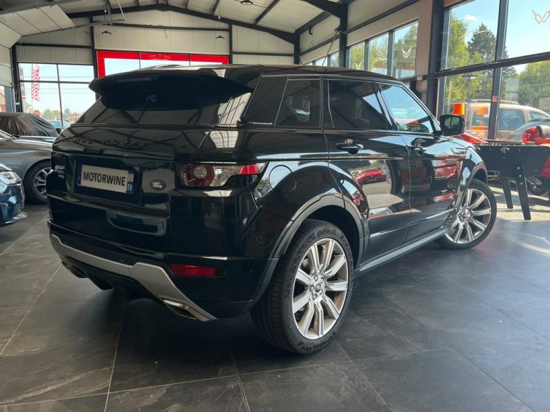 🚗 LAND ROVER RANGE ROVER EVOQUE 2.2 SD4 190ch ⚙️ ☀️ Toit panoramique 🪑 Cuir rouge