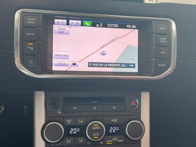 🚗 LAND ROVER RANGE ROVER EVOQUE 2.2 SD4 190ch ⚙️ ☀️ Toit panoramique 🪑 Cuir rouge