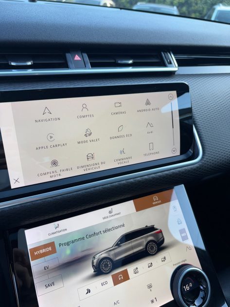 RANGE ROVER VELAR P400E / TOIT PANO / MERIDIAN / CARPLAY