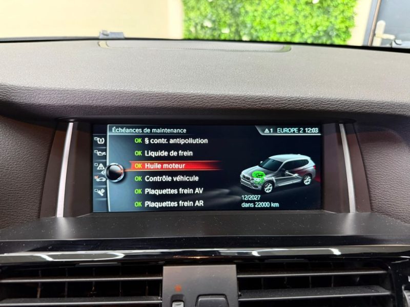 B.M.W. X3 30D 258CV XDRIVE M SPORT BVA 2016
