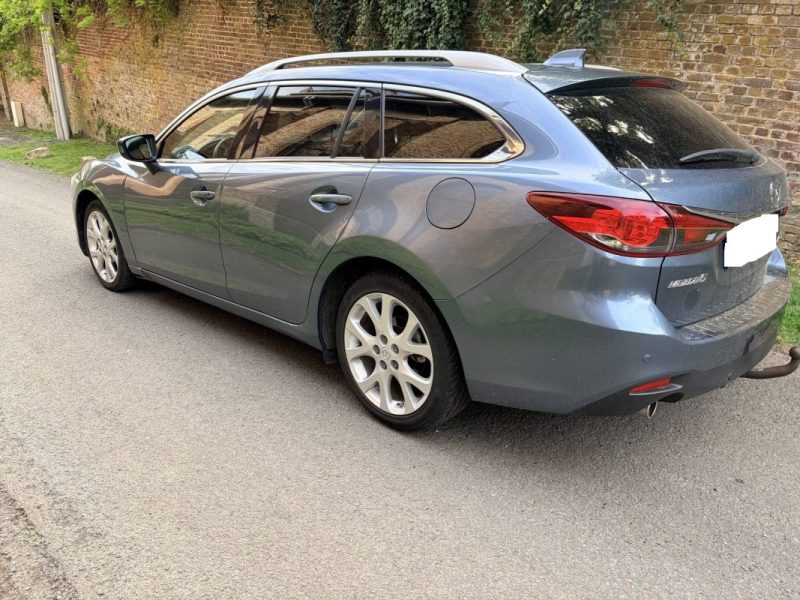 MAZDA 6 2.2 TD BREAK 150CH SPORTSLINE Attelage remorque GPS Caméra Sièges chauffants