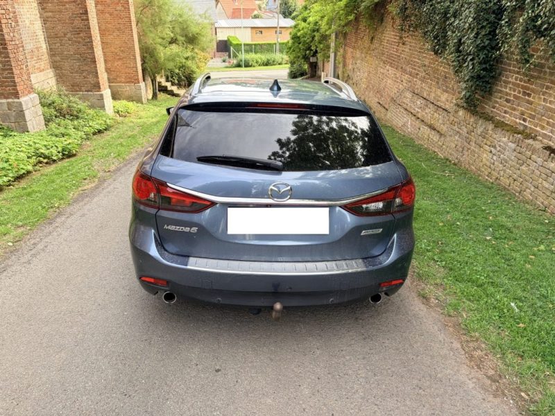 MAZDA 6 2.2 TD BREAK 150CH SPORTSLINE Attelage remorque GPS Caméra Sièges chauffants