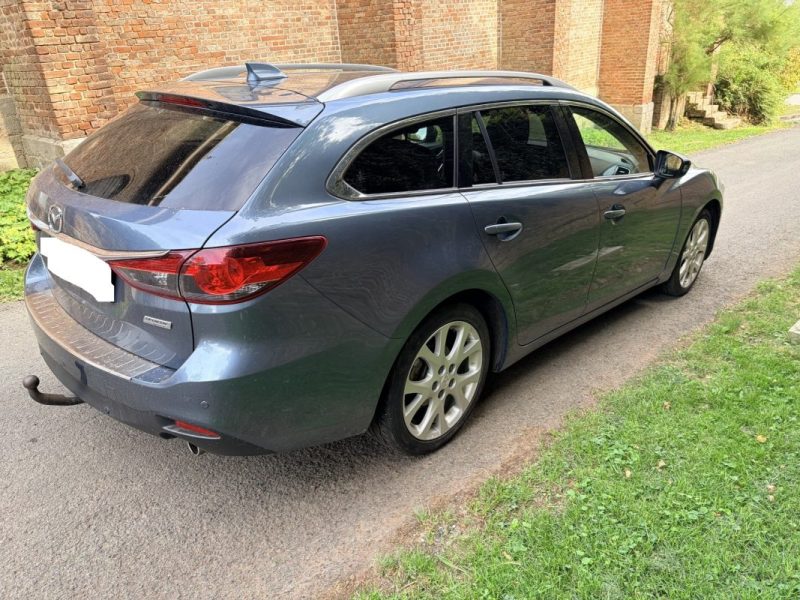 MAZDA 6 2.2 TD BREAK 150CH SPORTSLINE Attelage remorque GPS Caméra Sièges chauffants