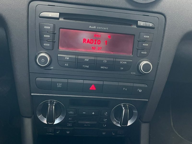 🚗 AUDI A3 SPORTBACK 2.0 TDI 140ch ⚙️ 📡 Radars de recul ♨️ Sièges chauffants ❄️ Climatisation