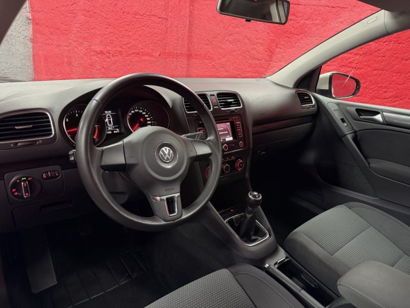 🟢 Volkswagen golf 6 VI 1.6 TDI 105 cv Phone GarantieGps Sièges Chauffants Toit Ouvrant