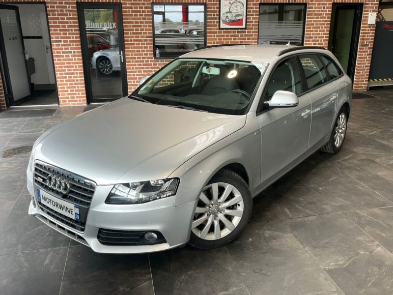 🚗 AUDI A4 AVANT 2.0 TDI 136ch ⚙️ S LINE 📷 Caméra de recul 📱 Bluetooth ❄️ Climatisation
