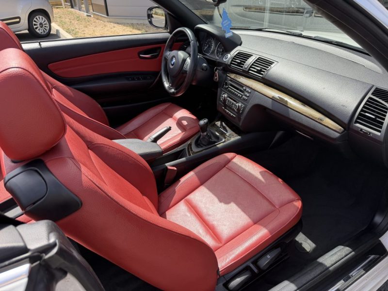 BMW Série 1 Cabriolet E88 2.0 118D 143 cv 2012 ENTRETIEN GARANTIE 12 MOIS 