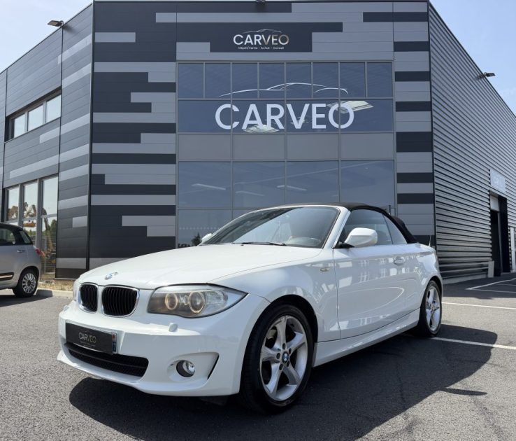 BMW Série 1 Cabriolet E88 2.0 118D 143 cv 2012 ENTRETIEN GARANTIE 12 MOIS 