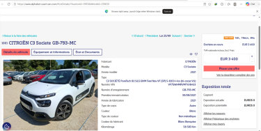 TOYOTA YARIS 100H DYNAMIC BUSINESS AFFAIRES 2019