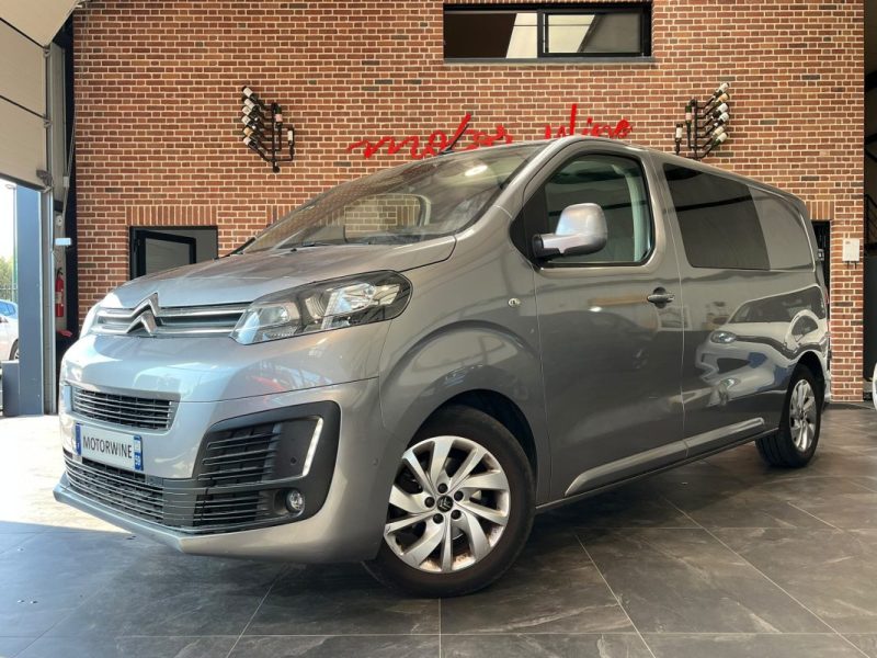 🚗 CITROËN JUMPY M 2.0 BLUEHDI 177ch ⚙️ CLUB 🚐 Cabine approfondie ❄️ Climatisation 📱 Bluetooth