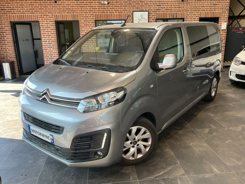 🚗 CITROËN JUMPY M 2.0 BLUEHDI 177ch ⚙️ CLUB 🚐 Cabine approfondie ❄️ Climatisation 📱 Bluetooth
