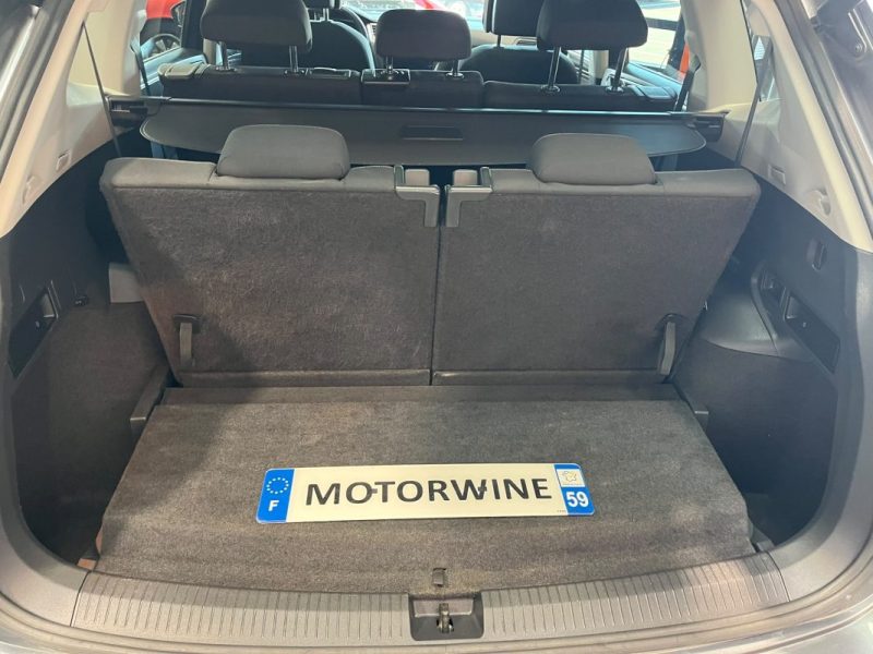 🚗 VOLKSWAGEN TIGUAN 2.0 TDI 150ch ⚙️ CARAT 7 places 📷 Caméra de recul ☀️ Toit ouvrant