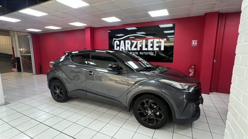 TOYOTA C-HR SUV HYBRIDE 1.8 GRAPHIC PREMIUM 122cv + CUIR/1 ERE MAIN/TVA RECUPERABLE