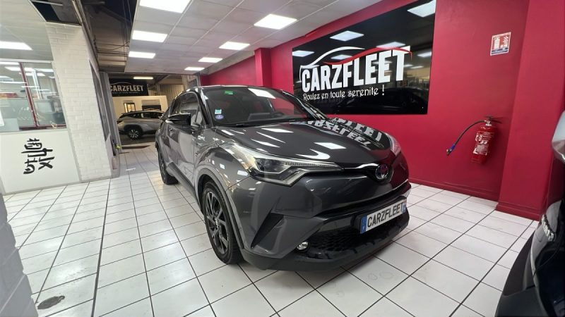 TOYOTA C-HR SUV HYBRIDE 1.8 GRAPHIC PREMIUM 122cv + CUIR/1 ERE MAIN/TVA RECUPERABLE