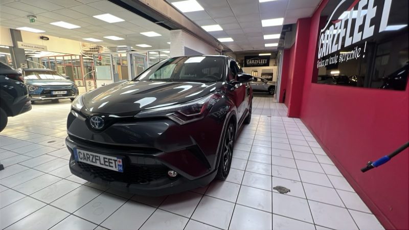TOYOTA C-HR SUV HYBRIDE 1.8 GRAPHIC PREMIUM 122cv + CUIR/1 ERE MAIN/TVA RECUPERABLE