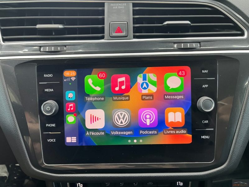VW TIGUAN 2.0 TDI 150CH CONFORTLINE APPLE CARPLAY / GARANTIE  12- 60 MOIS