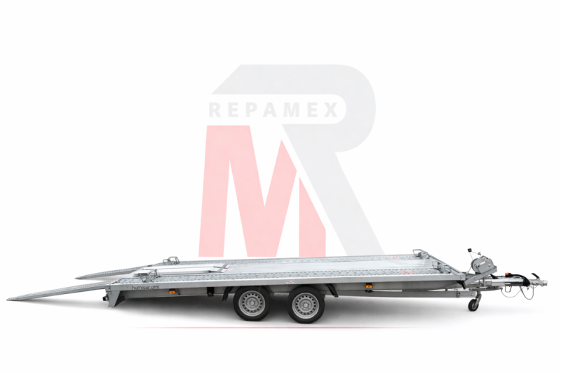 LOCATION REMORQUE HUMBAUR PLATEAU BASCULANT 3T5 / GROUPE ÉLECTROGÈNE 8000W