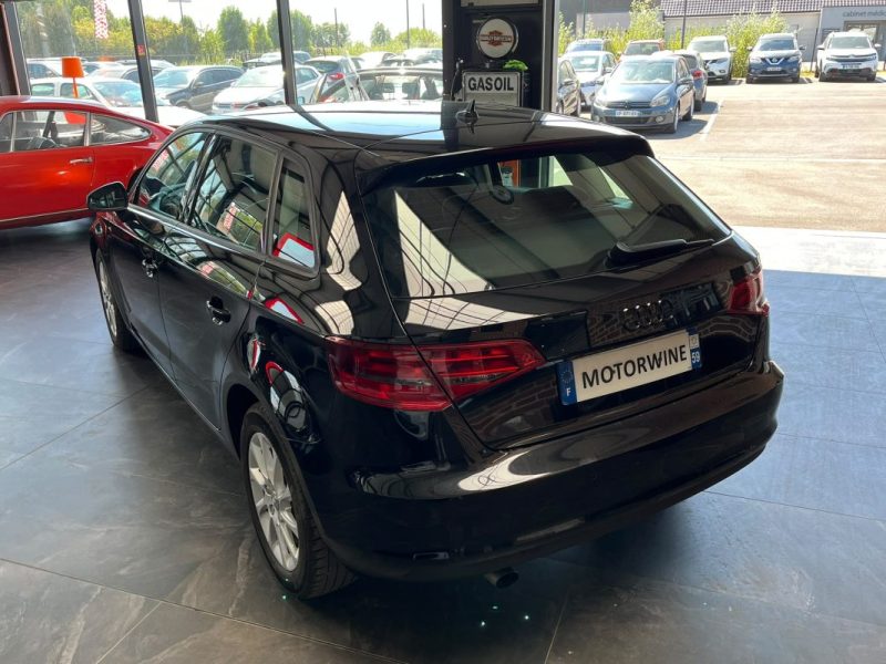 🚗 AUDI A3 1.6 TDI 110ch ⚙️ AMBITION LUXE 📡 Radars de recul ❄️ Climatisation