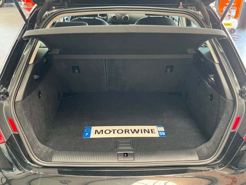 🚗 AUDI A3 1.6 TDI 110ch ⚙️ AMBITION LUXE 📡 Radars de recul ❄️ Climatisation