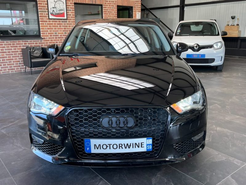 🚗 AUDI A3 1.6 TDI 110ch ⚙️ AMBITION LUXE 📡 Radars de recul ❄️ Climatisation