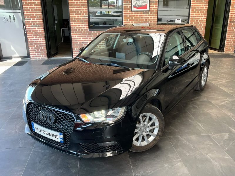 🚗 AUDI A3 1.6 TDI 110ch ⚙️ AMBITION LUXE 📡 Radars de recul ❄️ Climatisation