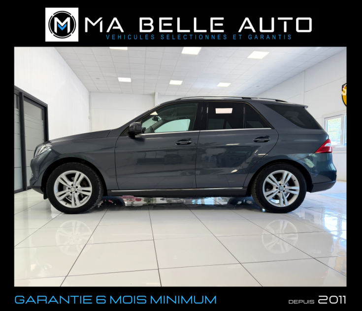 MERCEDES ML 250 BLUETEC 4MATIC 204 CH - AIRMATIC - TOIT PANORAMIQUE - CAMÉRA 360° - CUIR