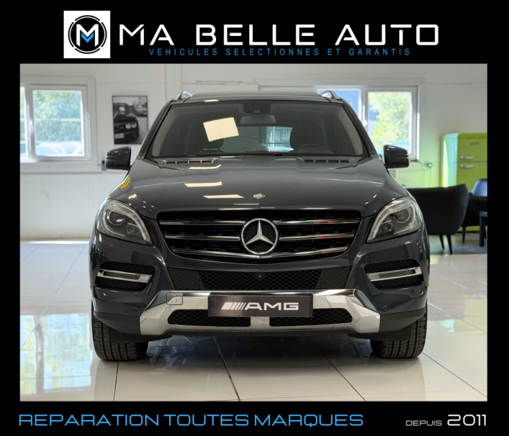 MERCEDES ML 250 BLUETEC 4MATIC 204 CH - AIRMATIC - TOIT PANORAMIQUE - CAMÉRA 360° - CUIR