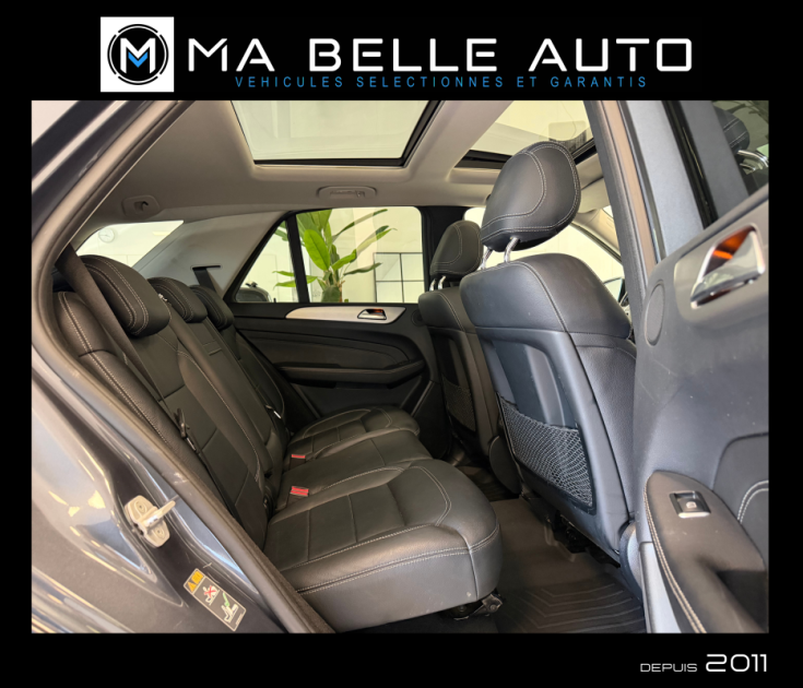 MERCEDES ML 250 BLUETEC 4MATIC 204 CH - AIRMATIC - TOIT PANORAMIQUE - CAMÉRA 360° - CUIR