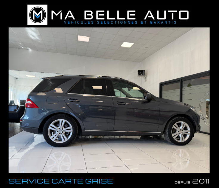 MERCEDES ML 250 BLUETEC 4MATIC 204 CH - AIRMATIC - TOIT PANORAMIQUE - CAMÉRA 360° - CUIR