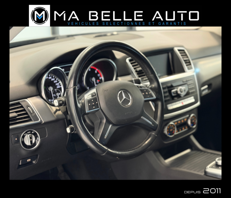 MERCEDES ML 250 BLUETEC 4MATIC 204 CH - AIRMATIC - TOIT PANORAMIQUE - CAMÉRA 360° - CUIR