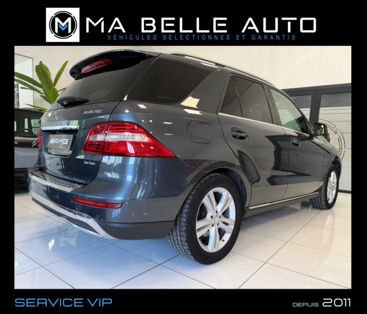 MERCEDES ML 250 BLUETEC 4MATIC 204 CH - AIRMATIC - TOIT PANORAMIQUE - CAMÉRA 360° - CUIR