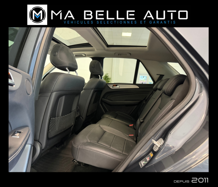 MERCEDES ML 250 BLUETEC 4MATIC 204 CH - AIRMATIC - TOIT PANORAMIQUE - CAMÉRA 360° - CUIR