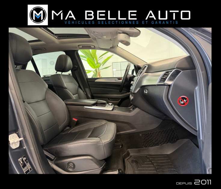 MERCEDES ML 250 BLUETEC 4MATIC 204 CH - AIRMATIC - TOIT PANORAMIQUE - CAMÉRA 360° - CUIR