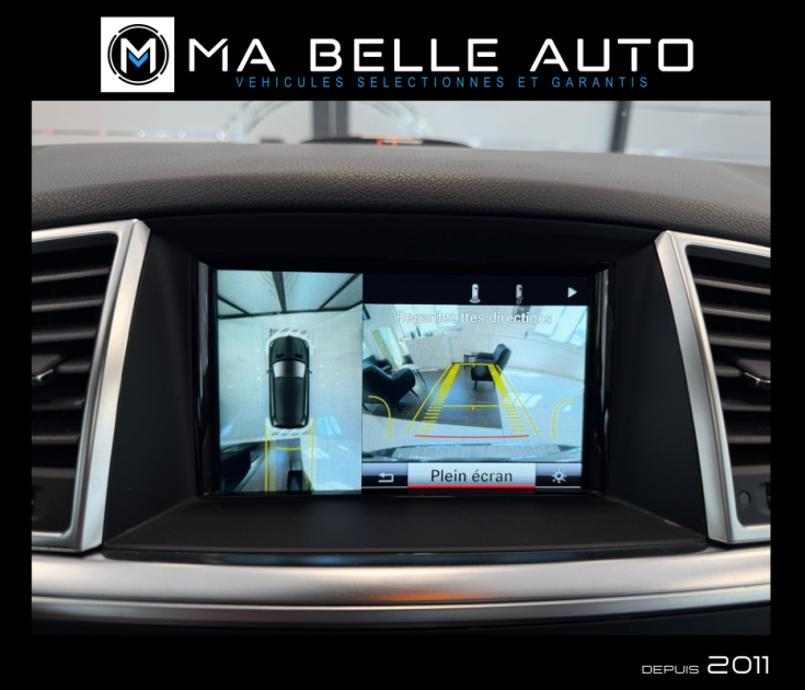 MERCEDES ML 250 BLUETEC 4MATIC 204 CH - AIRMATIC - TOIT PANORAMIQUE - CAMÉRA 360° - CUIR